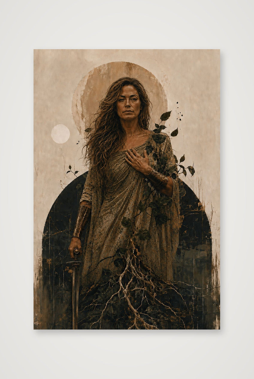 Rooted Resilience — 40×60cm, 16×24" Print only