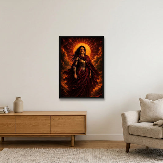 Inner Strength — 59×84cm, 23×33" Black Frame