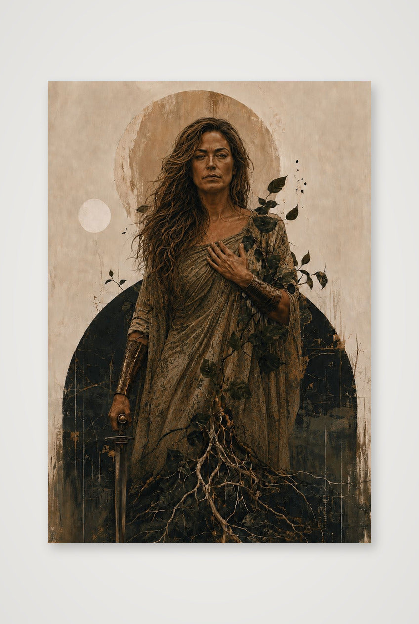 Rooted Resilience — 70×100cm, 28×39" Print only