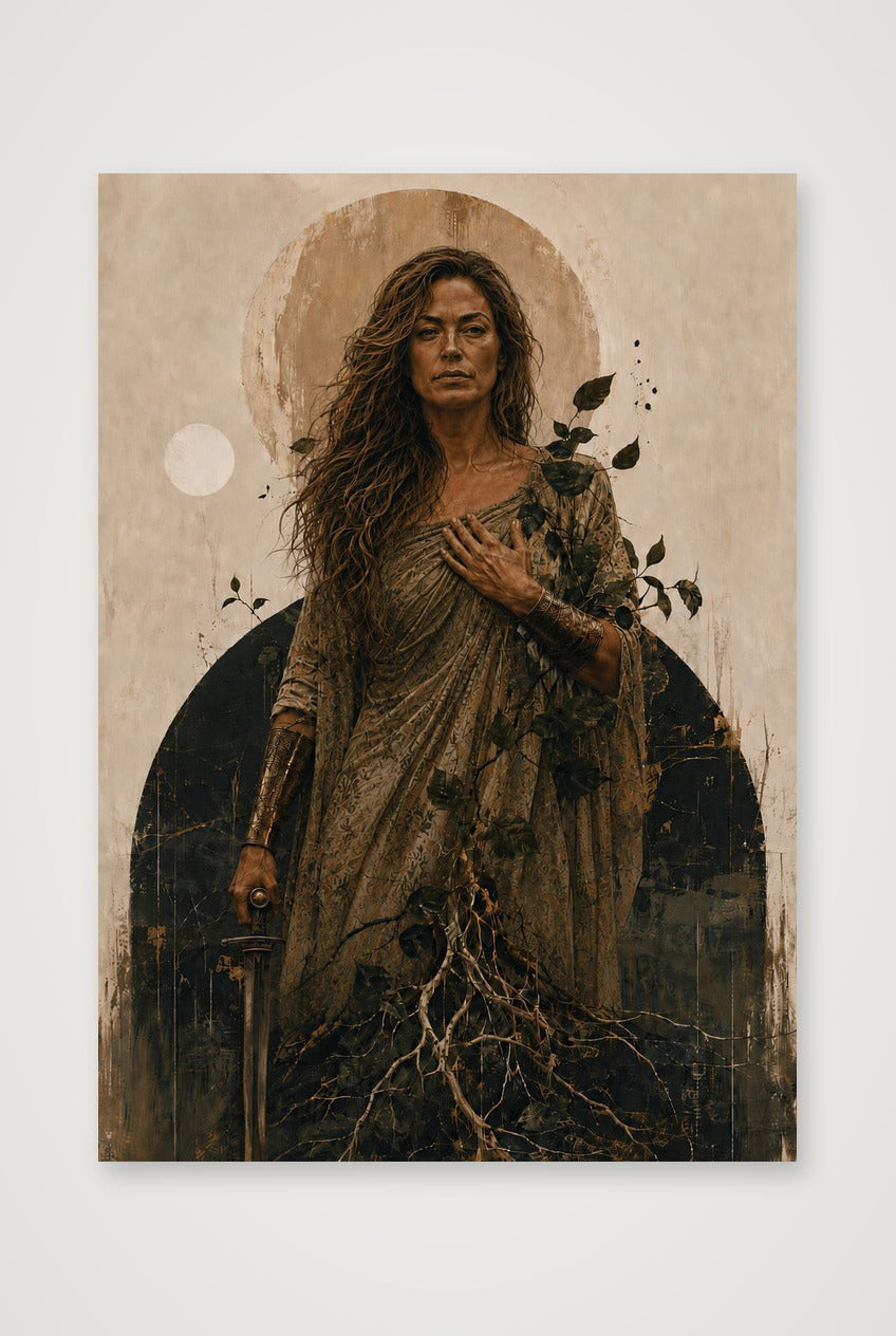 Rooted Resilience — A4 (21×30cm, 8×12") Print only